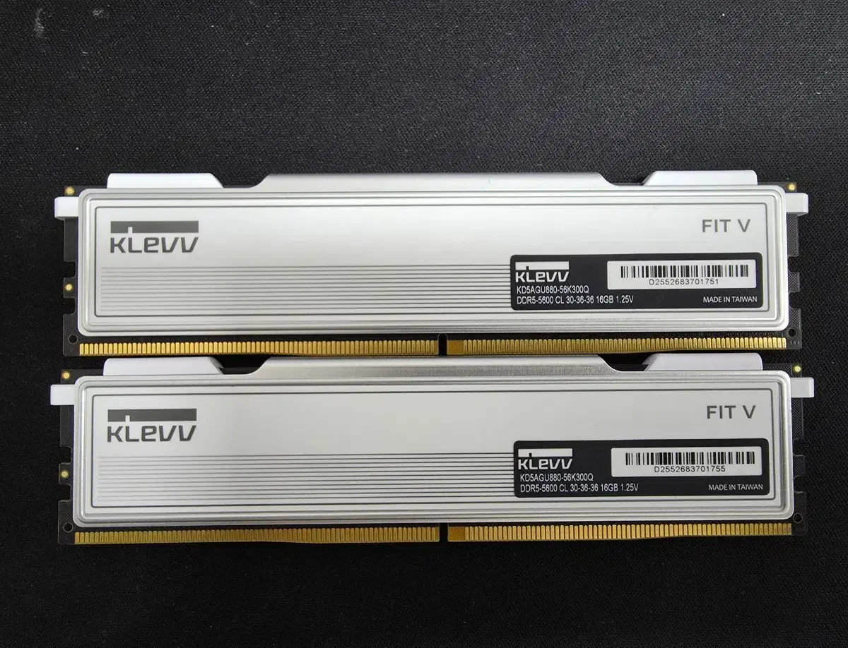 RAM] KLEVV DDR5 5600 CL30 FIT V 32GB 킷 | 브랜드 중고거래 플랫폼